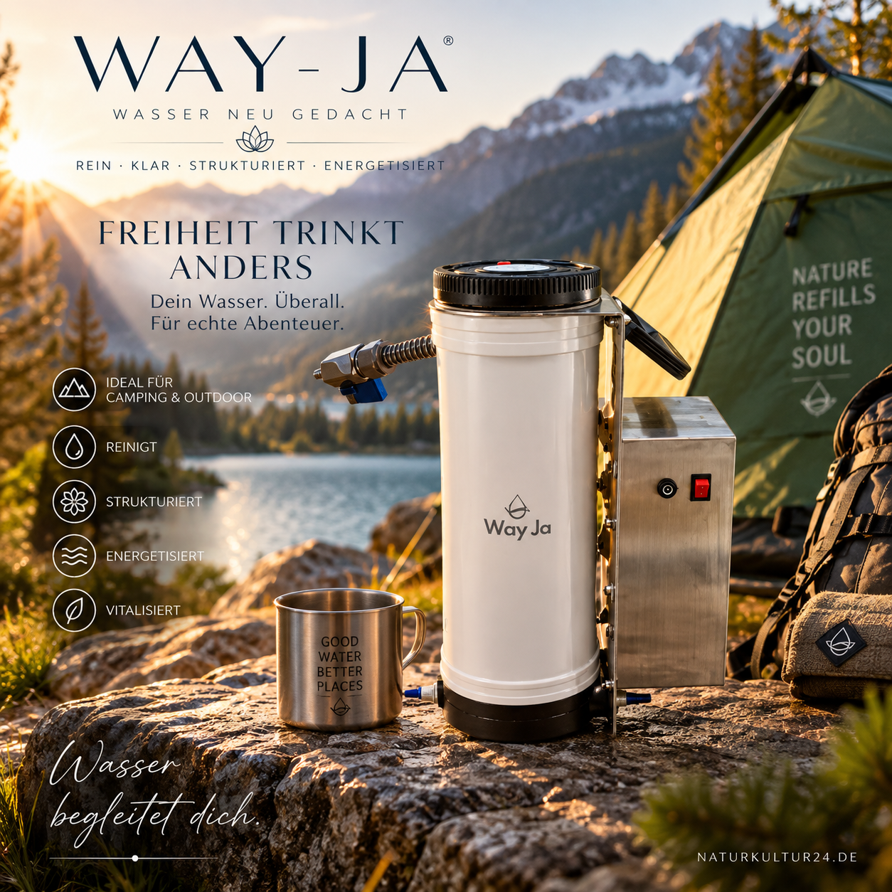 Way-Ja Mini mobile Umkehrosmoseanlage