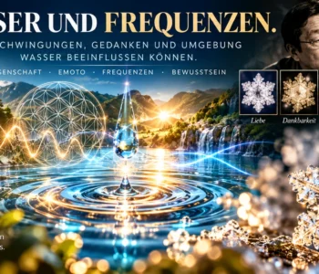 Wasser und Frequenzen – Schwingungen, Masaru Emoto und bewusster Umgang mit Wasser
