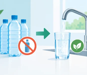 Flaschenwasser durch Leitungswasser ersetzen