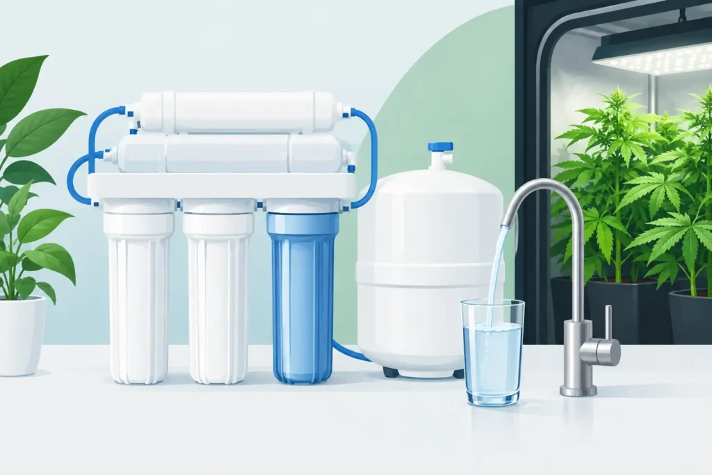 Umkehrosmose für Homegrow richtig dimensionieren