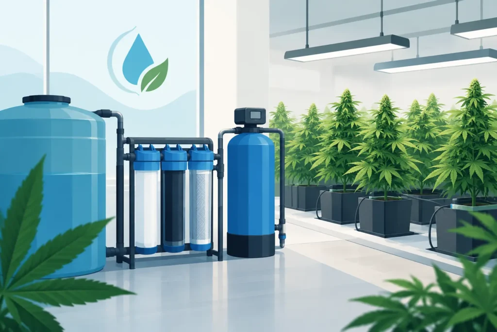Wasseraufbereitung für Cannabis Clubs planen