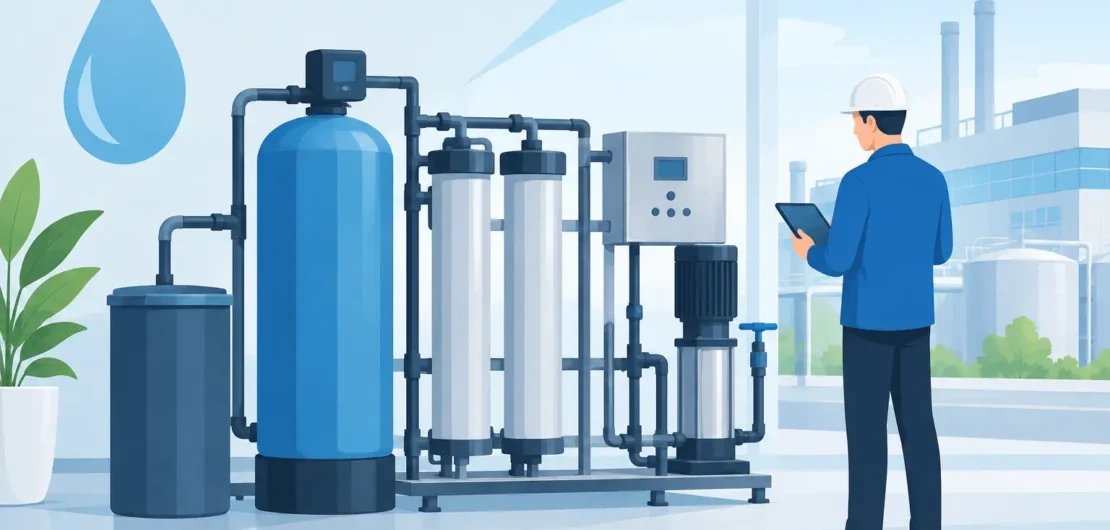 Wasseraufbereitung für Gewerbebetriebe planen