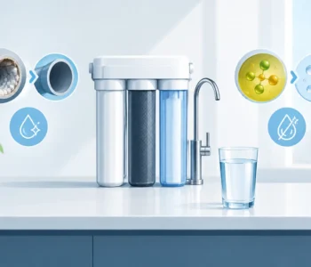 Wasserfilter gegen Kalk und Chlor richtig wählen