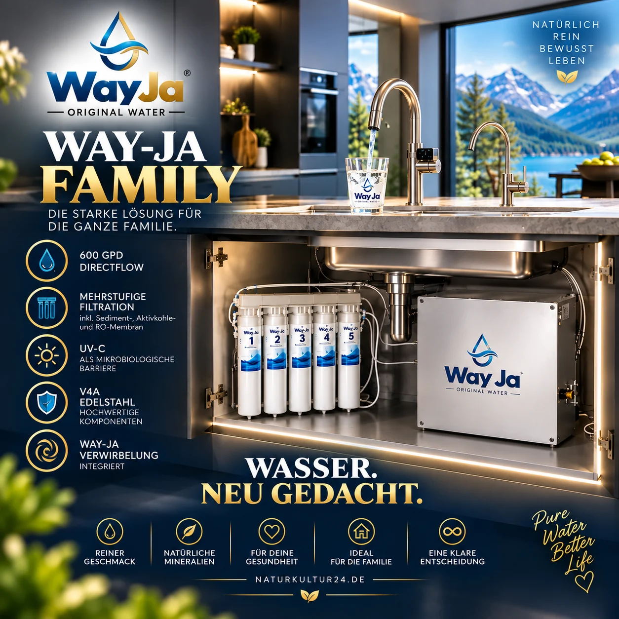 Way-Ja Family Wasseraufbereitungsanlage