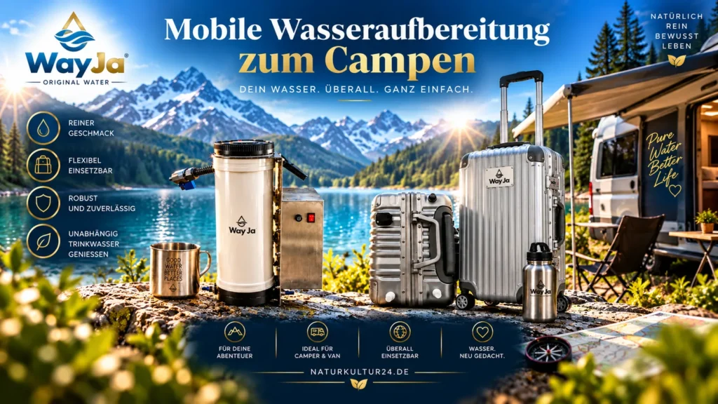 Mobile Wasseraufbereitung zum Campen: Welches System passt?