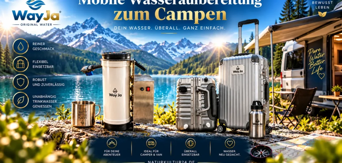 Way-Ja mobile Wasseraufbereitung für Camping, Wohnmobil und Reisen