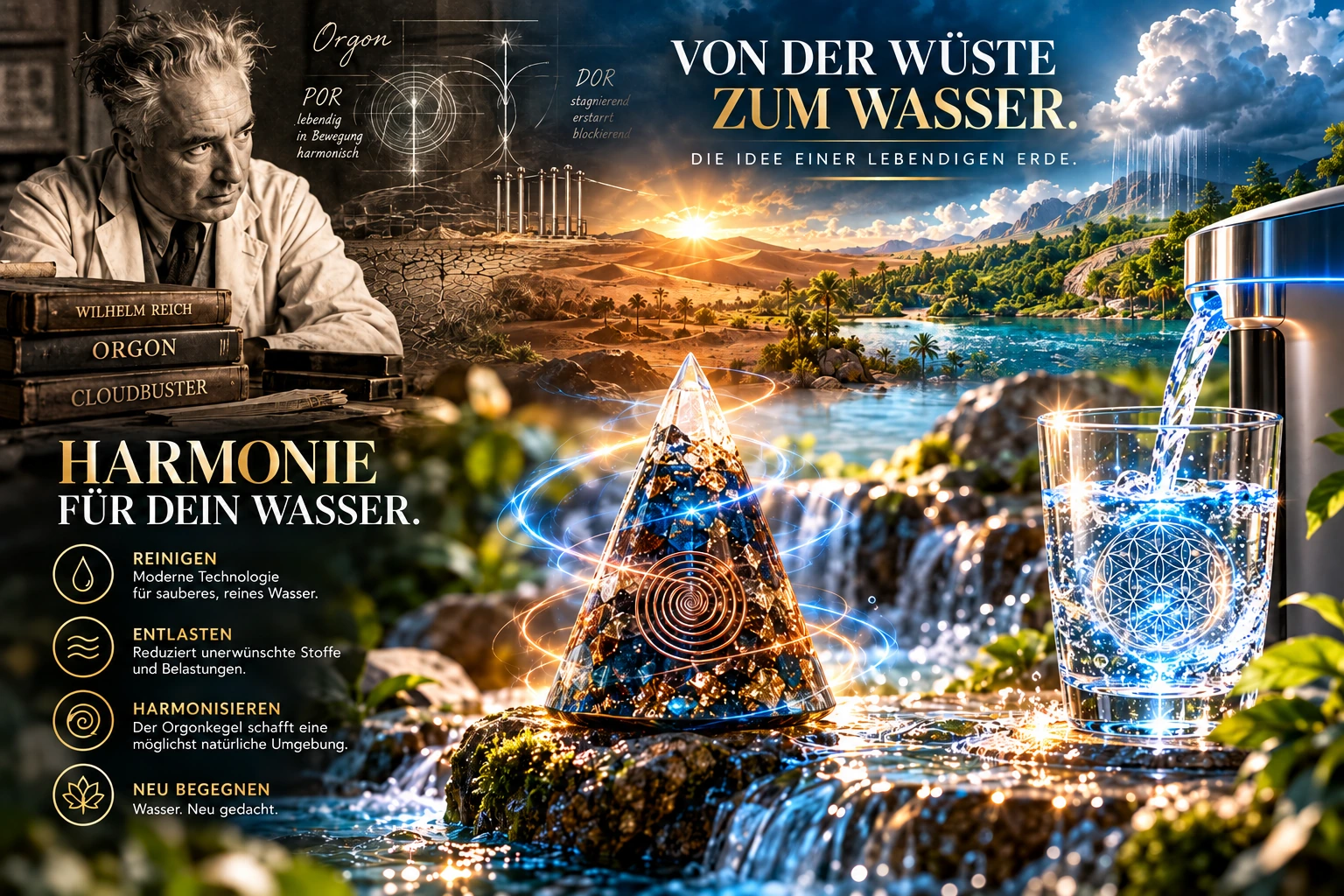Orgon, Wilhelm Reich & Wasser