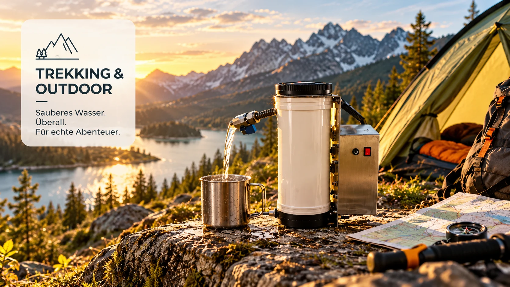 Way-Ja Wasseraufbereitung für Outdoor