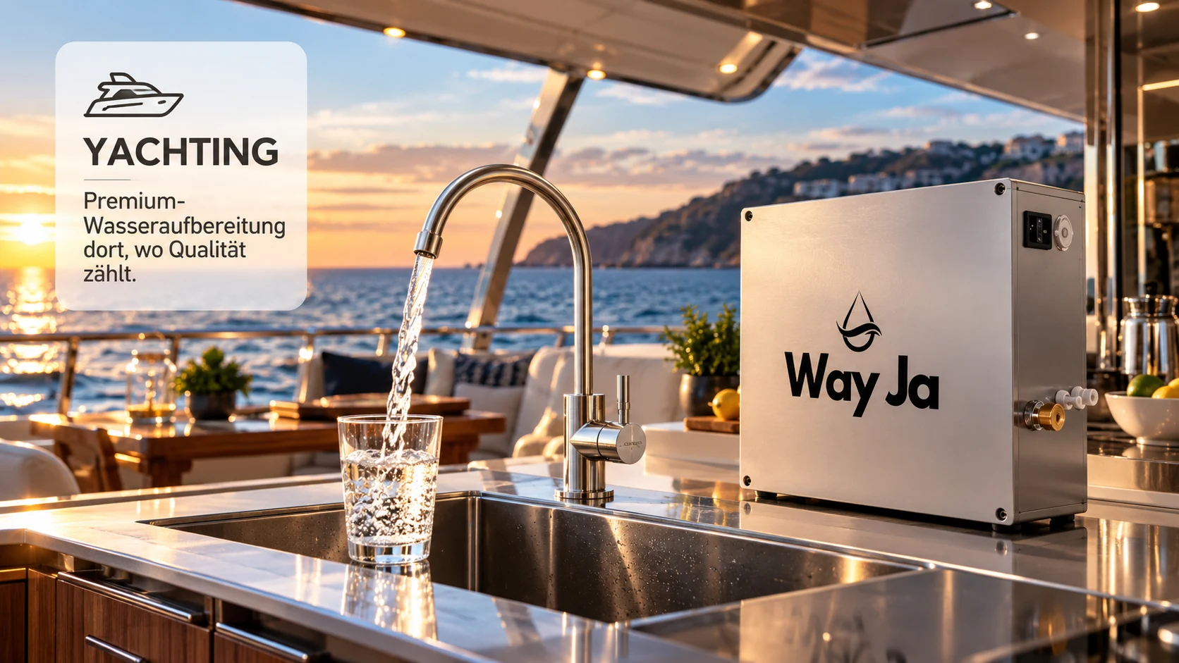 Way-Ja Premium Wasseraufbereitung Yachting