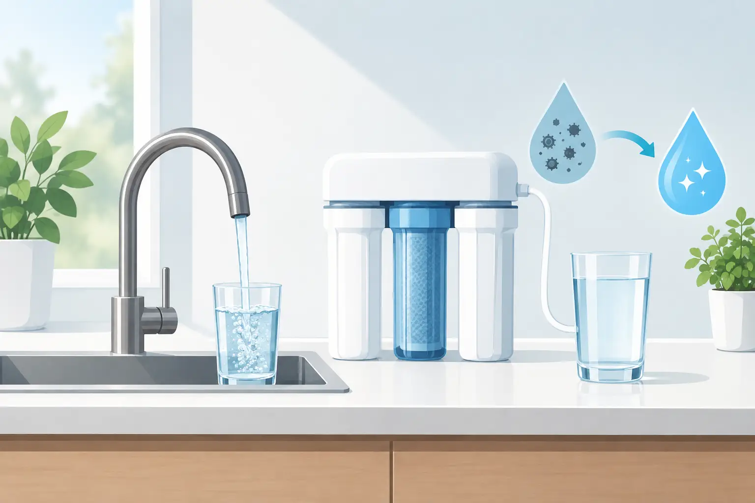 Leitungswasser zuhause richtig aufbereiten