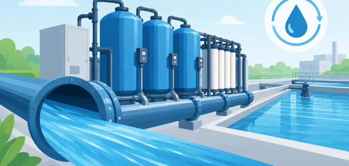 Wasseraufbereitung bei hohem Durchfluss planen