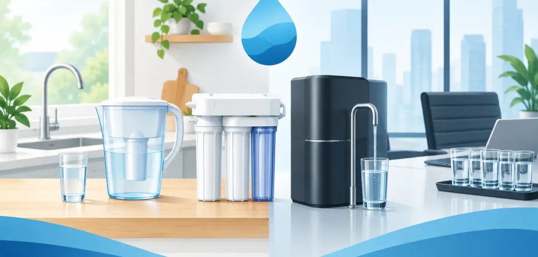 Wasserfilter Vergleich für Zuhause und Business